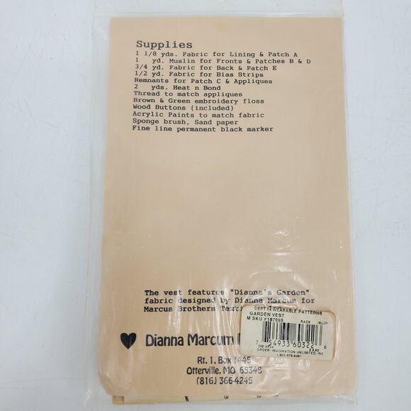 Daisy Kingdom Creative Collar Panel Cottagecore Home Tweet Home Folk Art NOS - Picture 6 of 7